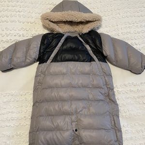 7 A.M. Enfant Doudoune - black/grey- 6-12